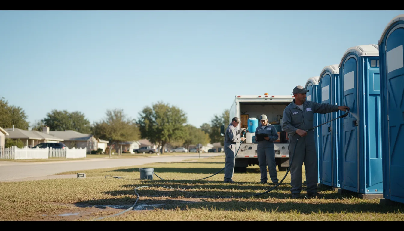 Long-Term Portable Toilet Rental in Cromwell, IA near me
